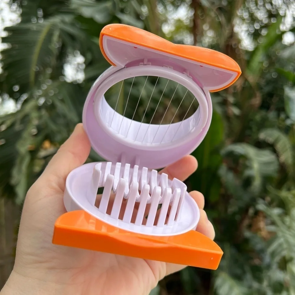 Penguin Egg Slicer BPA-Free Kitchen Gadget| Hard-Boiled Egg Cutter Kitchen Tool